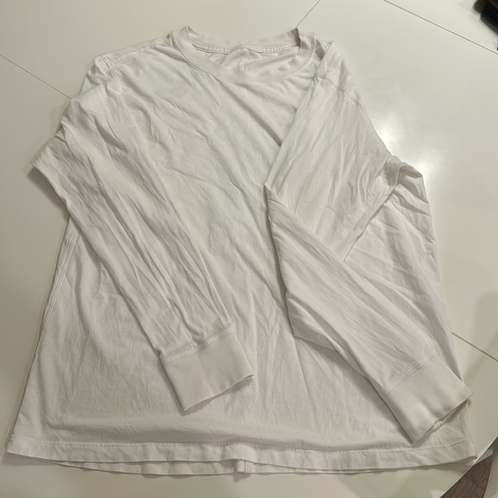 Lululemon Athletica All Yours Long Sleeve SZ 6 white